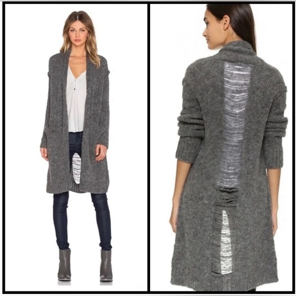 🔹 Current/Elliott Alpaca Cardigan. - Picture 10 of 12